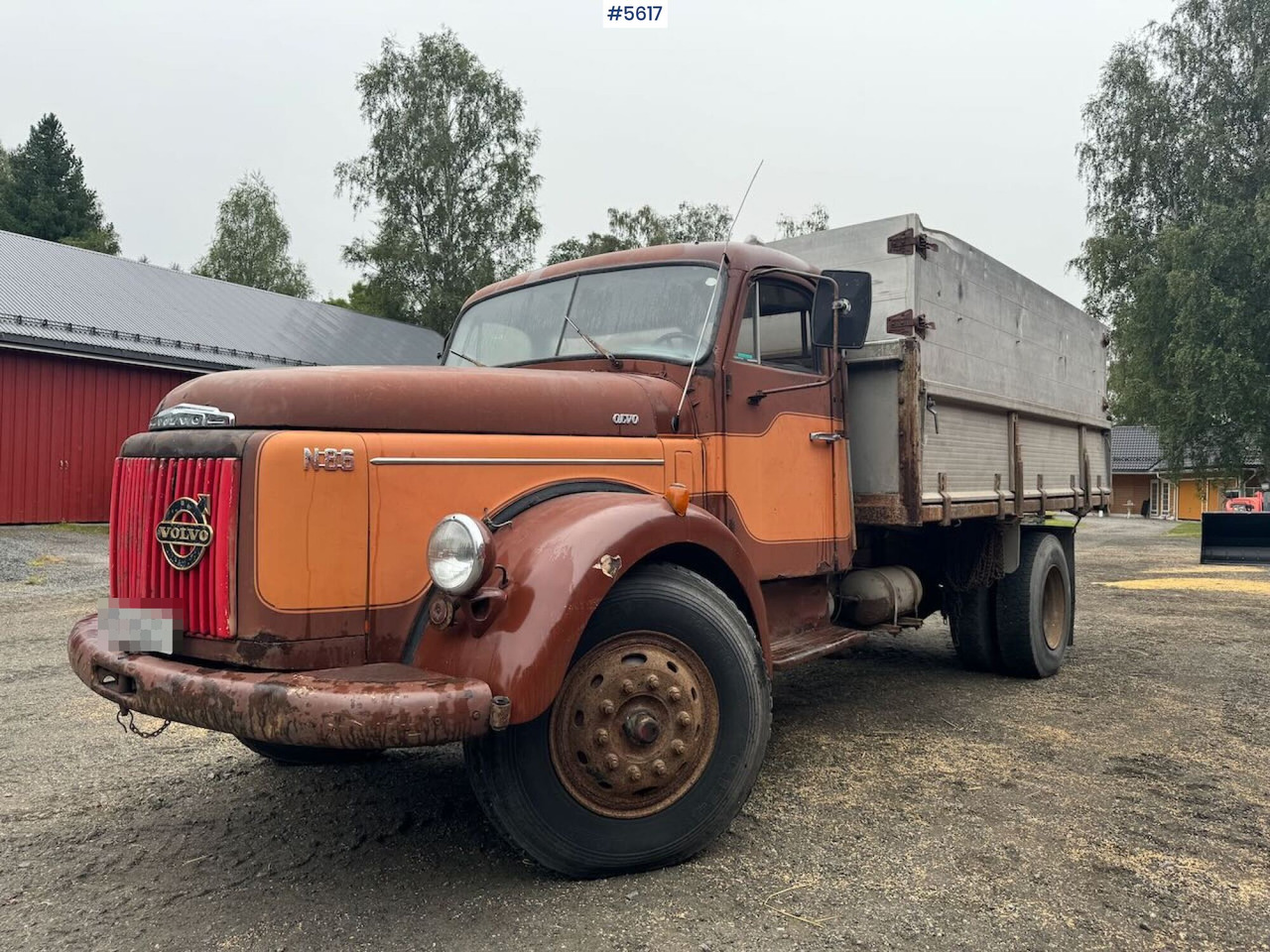 1971 Volvo N86 - Грузовик бортовой/ Платформа: фото 1 1971 Volvo N86 - Грузовик бортовой/ Платформа: фото 1