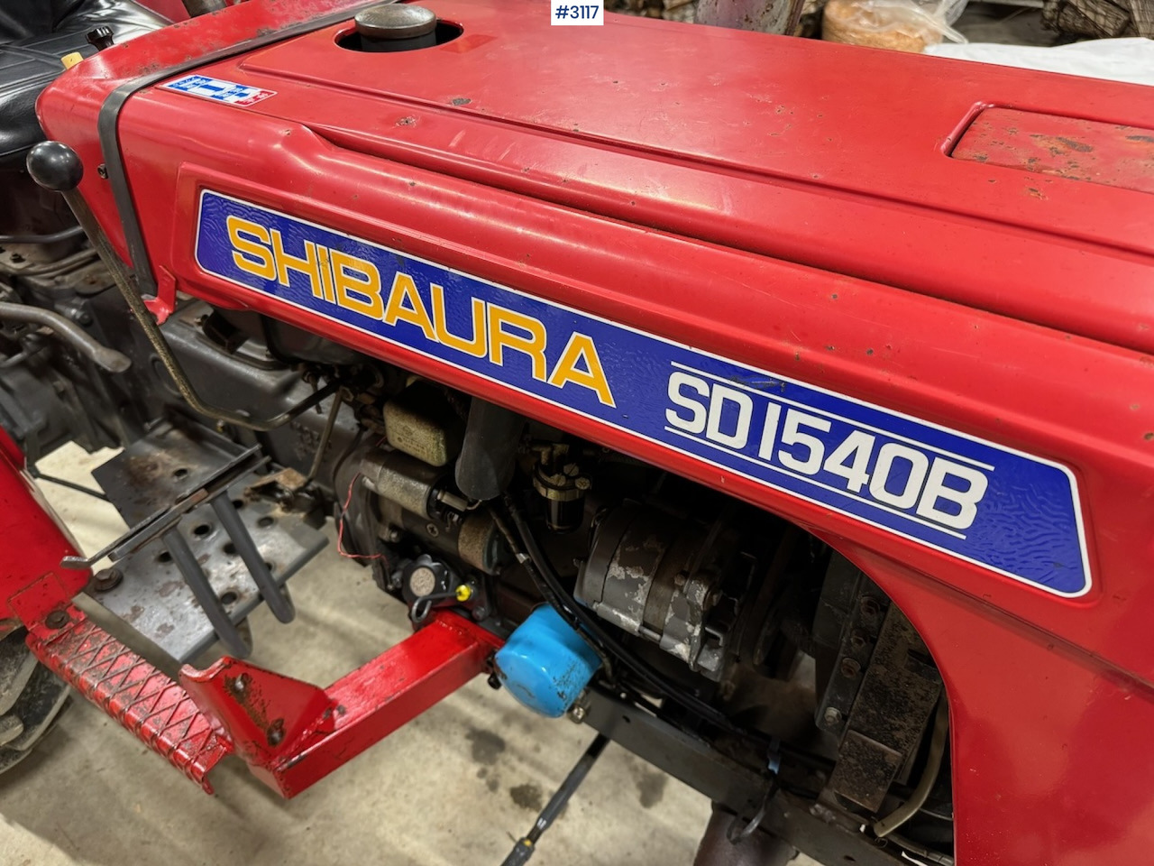 1980 Shibaura SD 1540 B - Трактор: фото 3 1980 Shibaura SD 1540 B - Трактор: фото 3