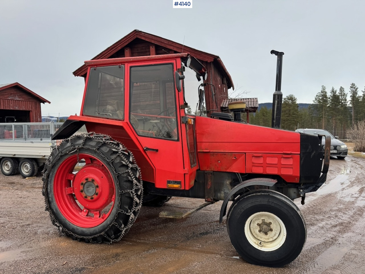 1985 Valmet 4x2 w/ Brackets. - Трактор: фото 5 1985 Valmet 4x2 w/ Brackets. - Трактор: фото 5