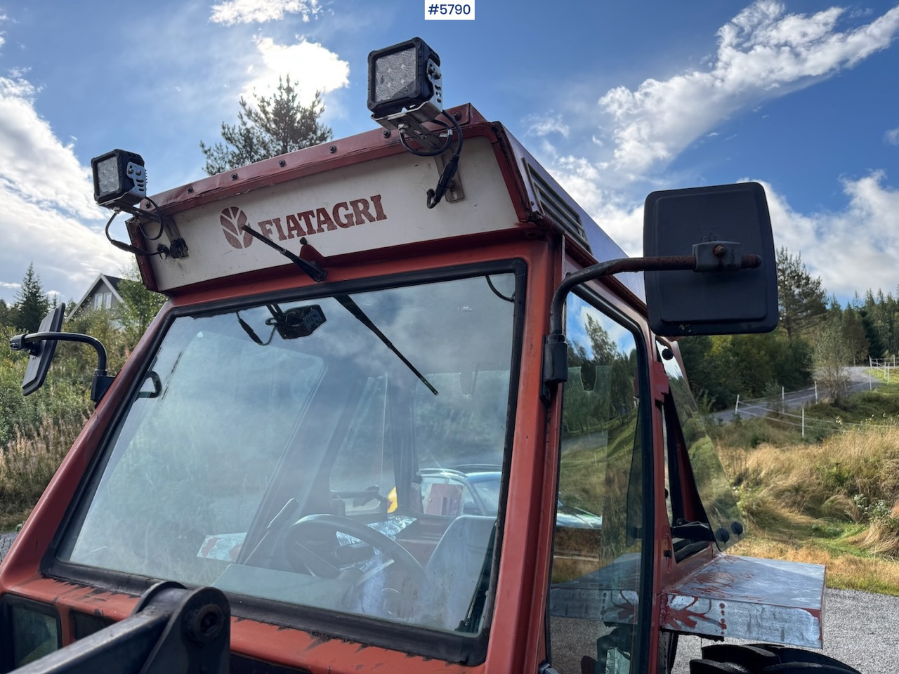 Трактор 1986 Fiat 70-90 DT w/ front loader.: фото 9