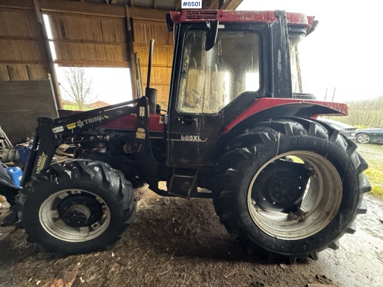 1987 Case IH 885XL tractor with Trima front loader - Трактор: фото 4 1987 Case IH 885XL tractor with Trima front loader - Трактор: фото 4