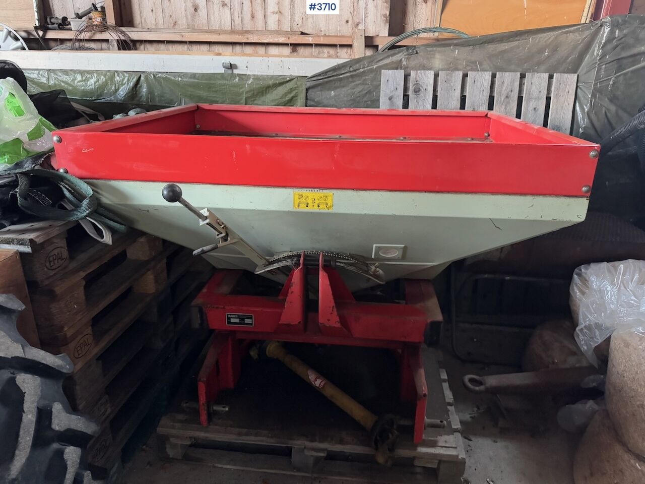 1989 Rauch Komet ZSA600 Fertilizer spreader - Разбрасыватель удобрений: фото 3 1989 Rauch Komet ZSA600 Fertilizer spreader - Разбрасыватель удобрений: фото 3