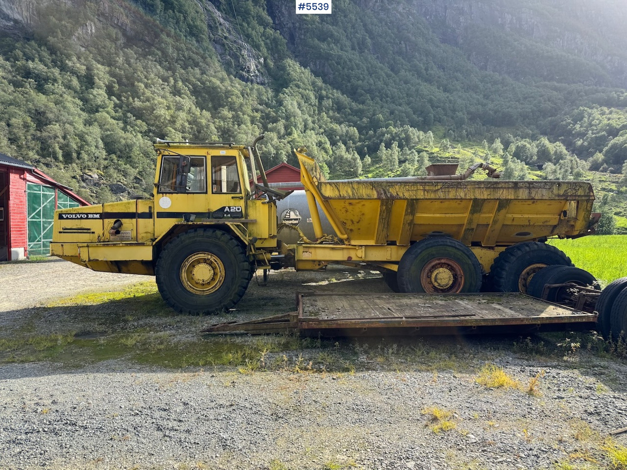 1989 Volvo A 20 6x6. - Сочленённый самосвал: фото 1 1989 Volvo A 20 6x6. - Сочленённый самосвал: фото 1