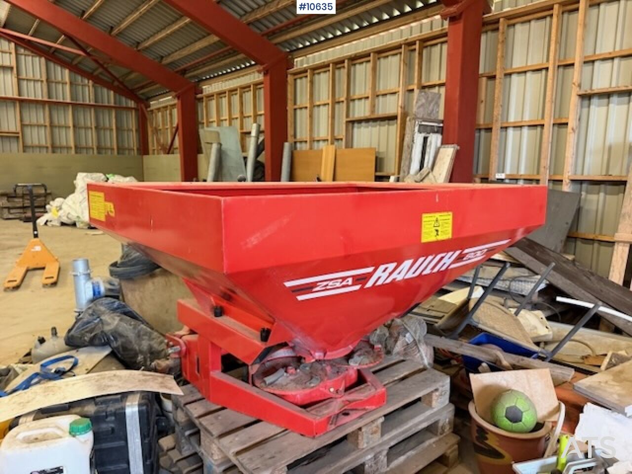 1992 Rauch ZSA 800 Fertilizer spreader - Разбрасыватель удобрений: фото 2 1992 Rauch ZSA 800 Fertilizer spreader - Разбрасыватель удобрений: фото 2