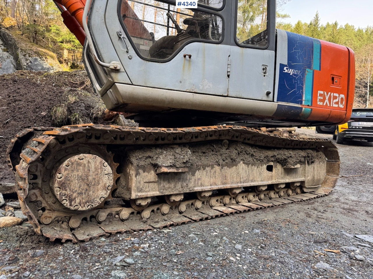 Экскаватор 1994 Hitachi EX120-2: фото 7