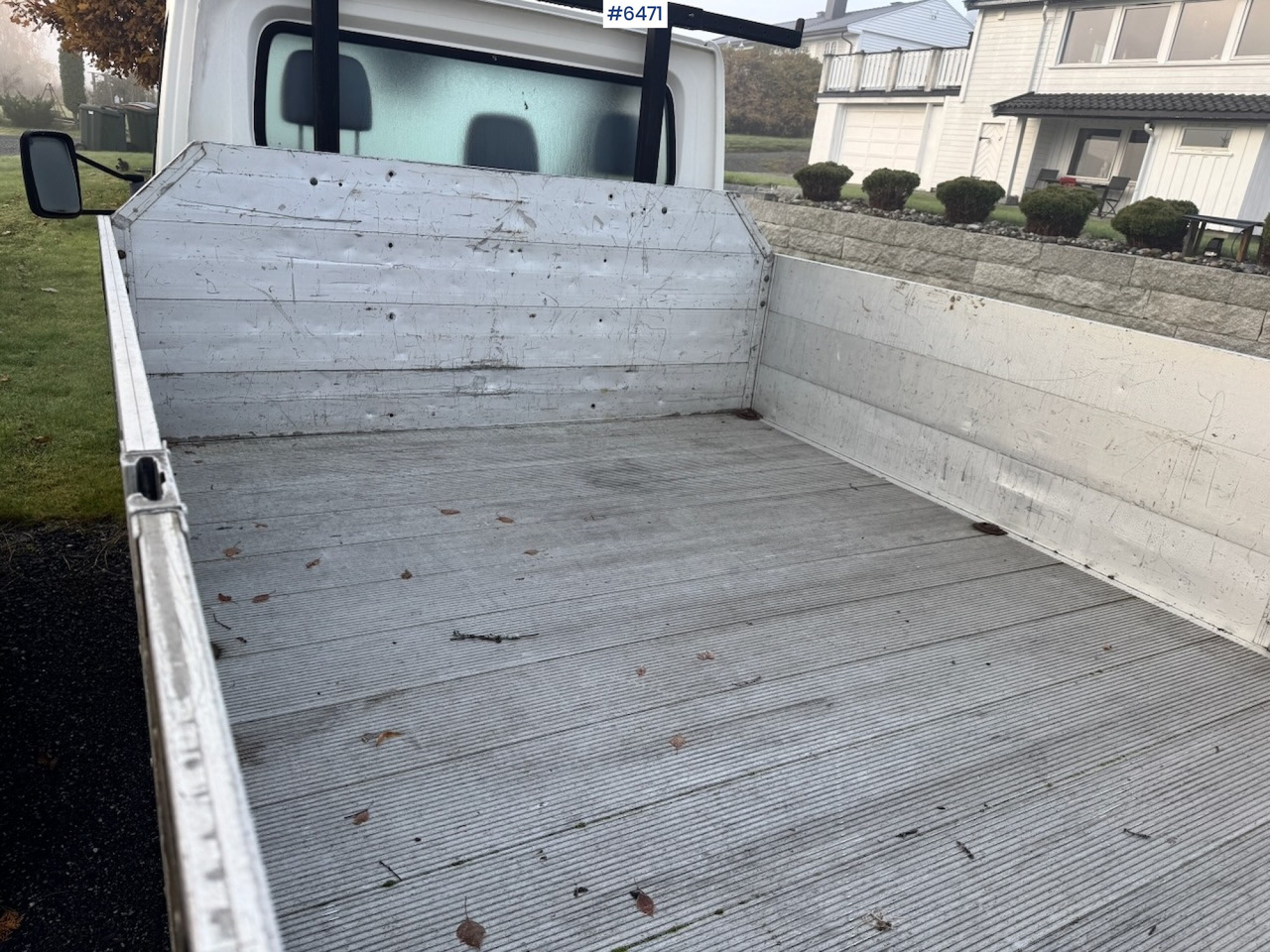 Малотоннажный бортовой грузовик 1996 Mercedes 412D Flatbed truck w/ Rear-mounted crane.: фото 20