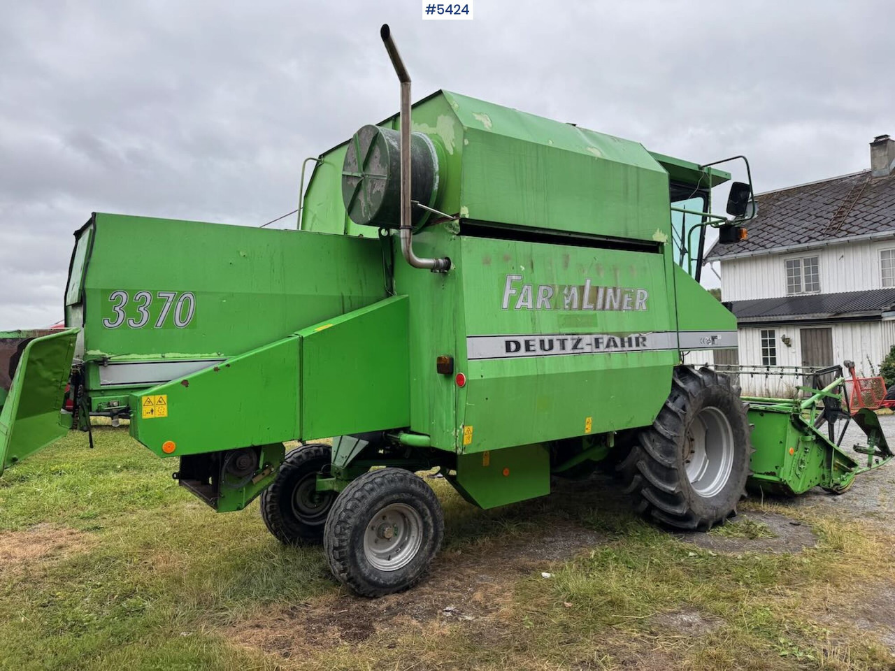 1998 Deutz Fahr FarmLiner 3370 - Зерноуборочный комбайн: фото 5 1998 Deutz Fahr FarmLiner 3370 - Зерноуборочный комбайн: фото 5