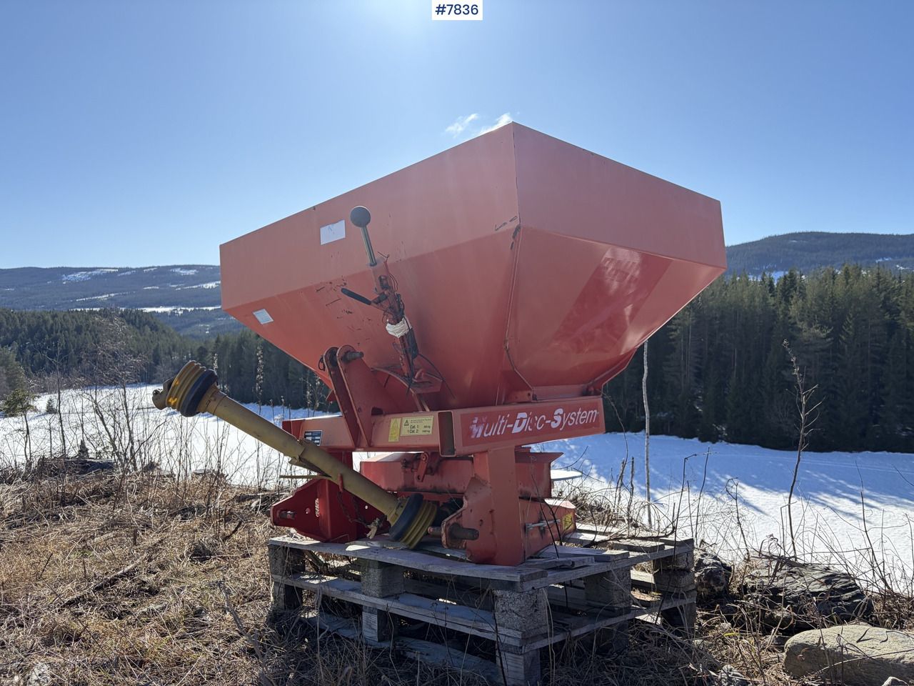 1998 Rauch MDS 81 Fertilizer spreader - Разбрасыватель удобрений: фото 4 1998 Rauch MDS 81 Fertilizer spreader - Разбрасыватель удобрений: фото 4