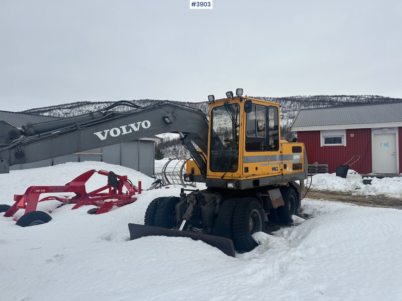 1998 Volvo EW150C wheel digger rep object w/ sanding bucket - Экскаватор: фото 2 1998 Volvo EW150C wheel digger rep object w/ sanding bucket - Экскаватор: фото 2