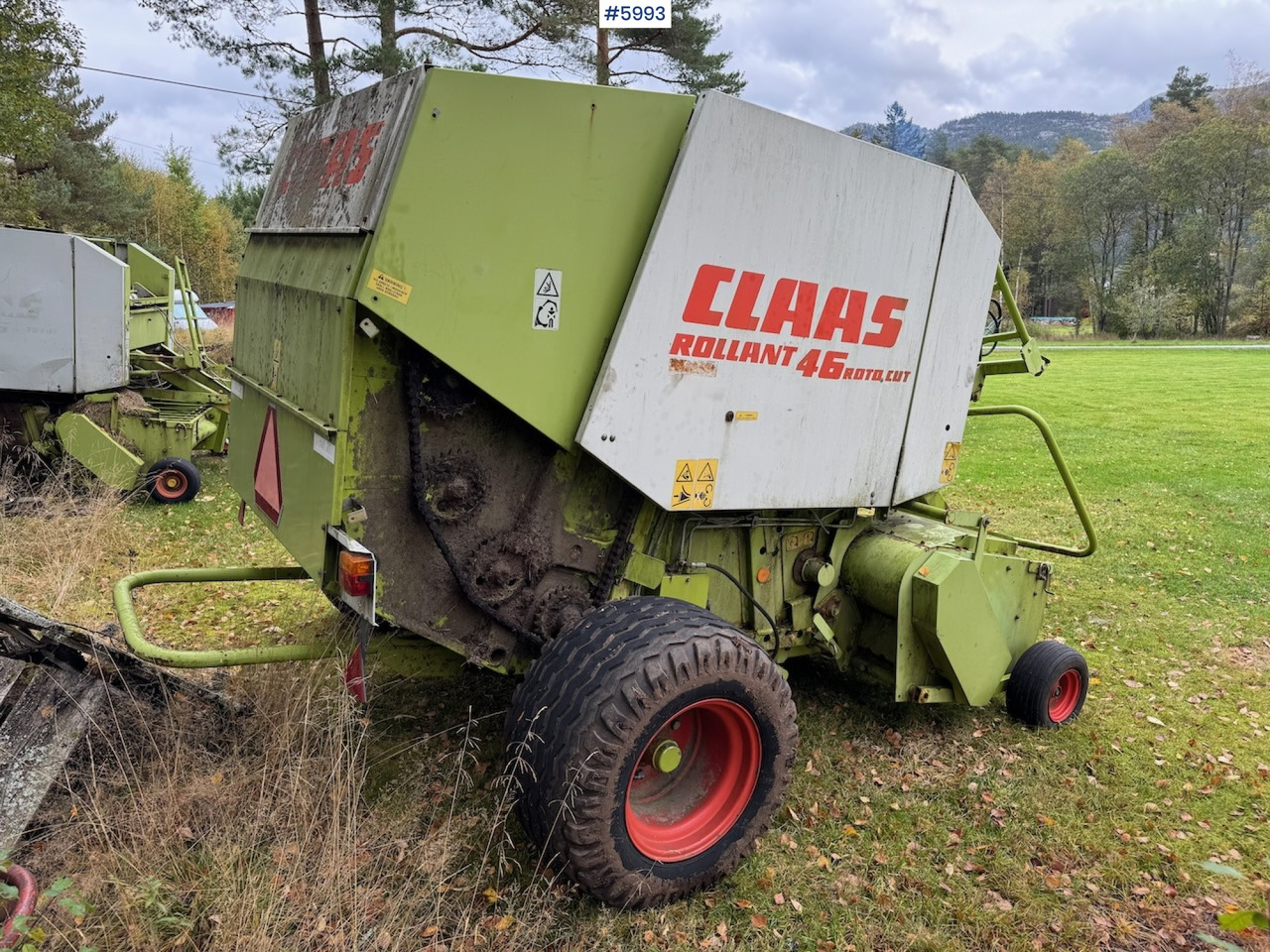 1999 Claas Rollant 46 Rotocut and a dividing baler. - Техника для сенозаготовки: фото 5 1999 Claas Rollant 46 Rotocut and a dividing baler. - Техника для сенозаготовки: фото 5