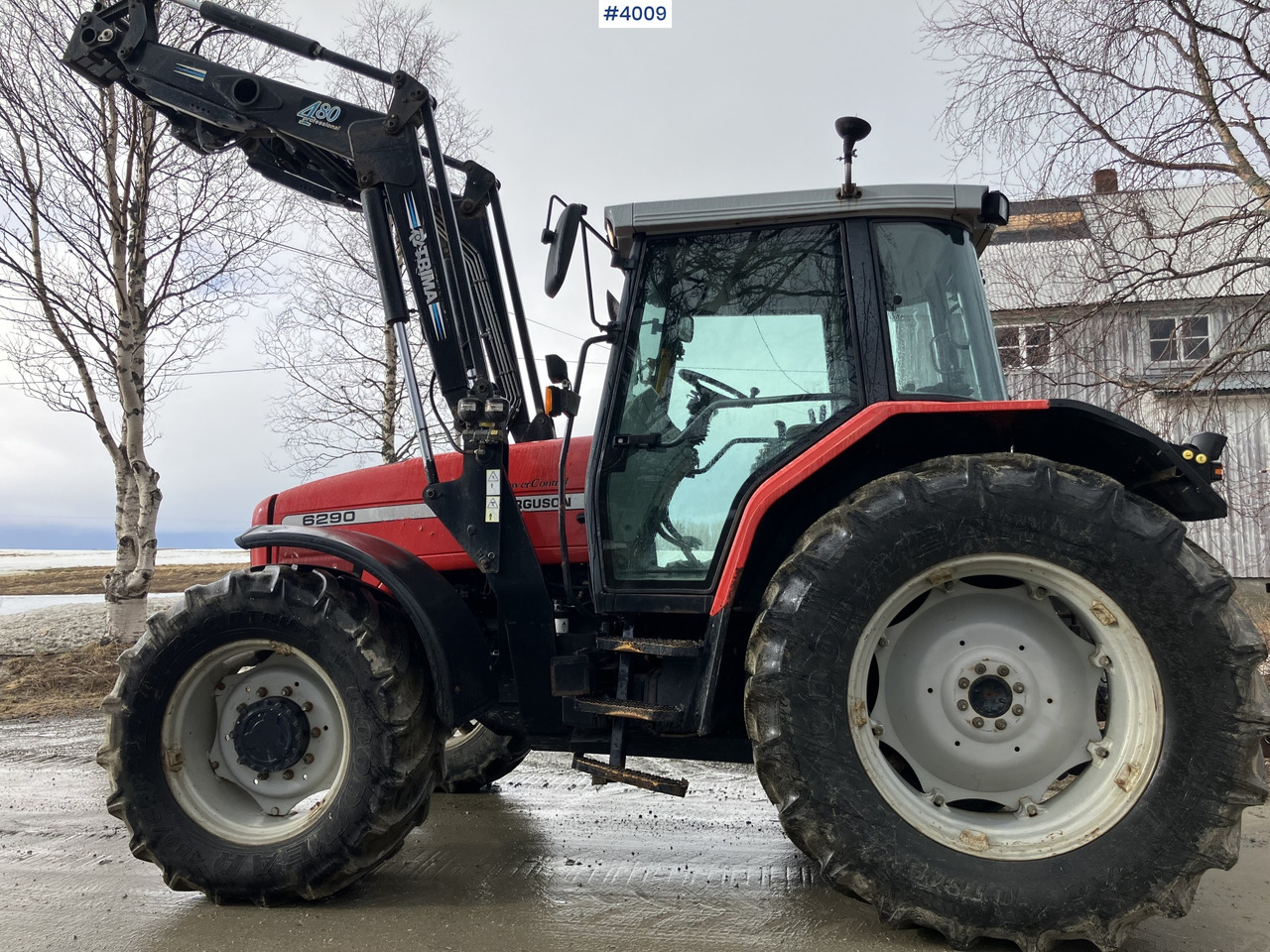 2001 Massey Ferguson 6290 4x4 w/ Trima 480 loader. WATCH VIDEO. - Трактор: фото 2 2001 Massey Ferguson 6290 4x4 w/ Trima 480 loader. WATCH VIDEO. - Трактор: фото 2