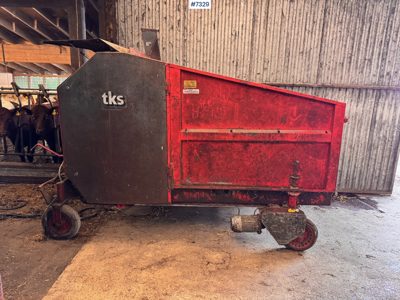 2001 TKS RK 150 Bale Cutter on Wheels - Техника для сенозаготовки: фото 1 2001 TKS RK 150 Bale Cutter on Wheels - Техника для сенозаготовки: фото 1