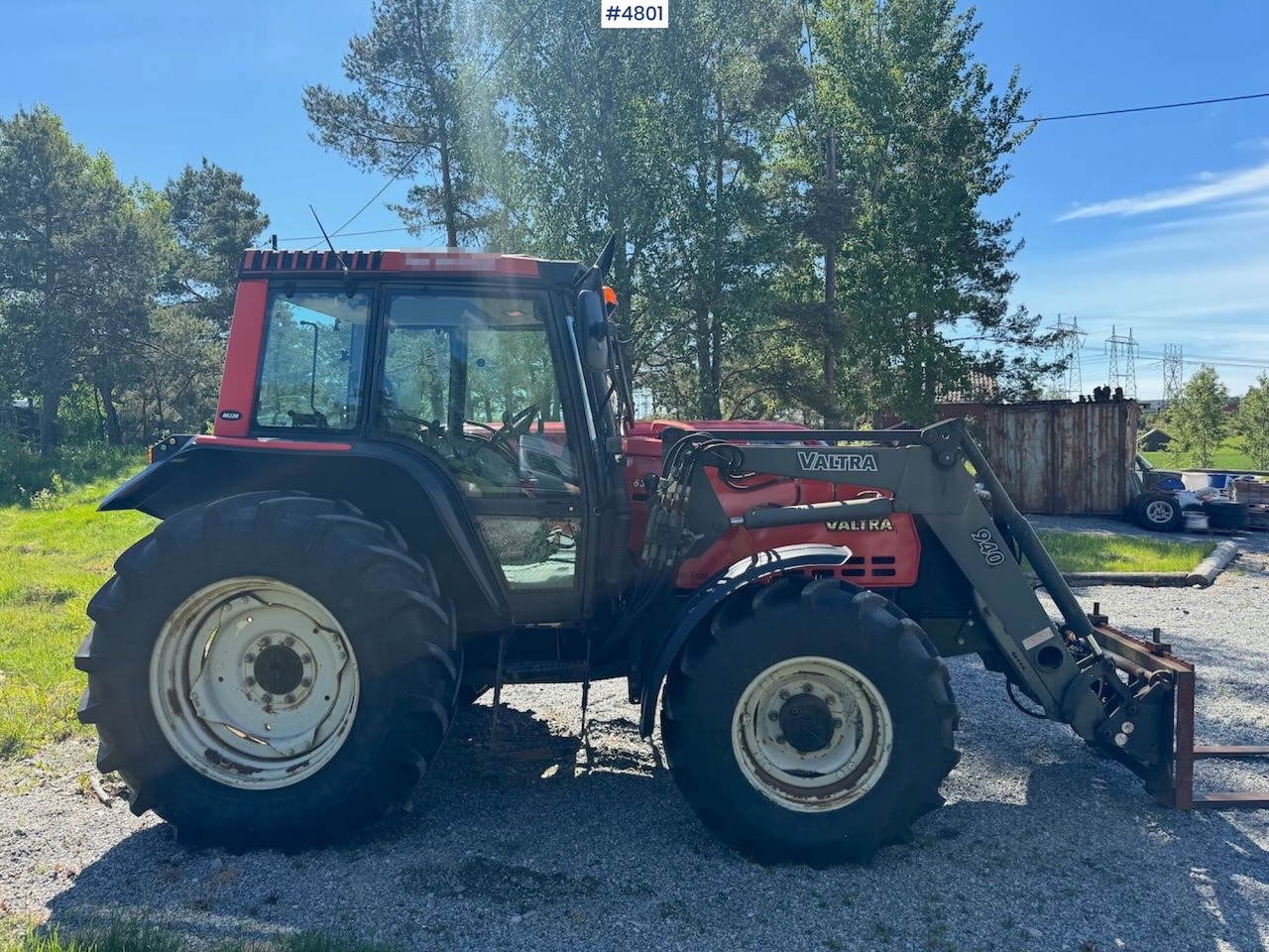 2002 Valtra 6300 4x4 w/ front loader - Трактор: фото 3 2002 Valtra 6300 4x4 w/ front loader - Трактор: фото 3
