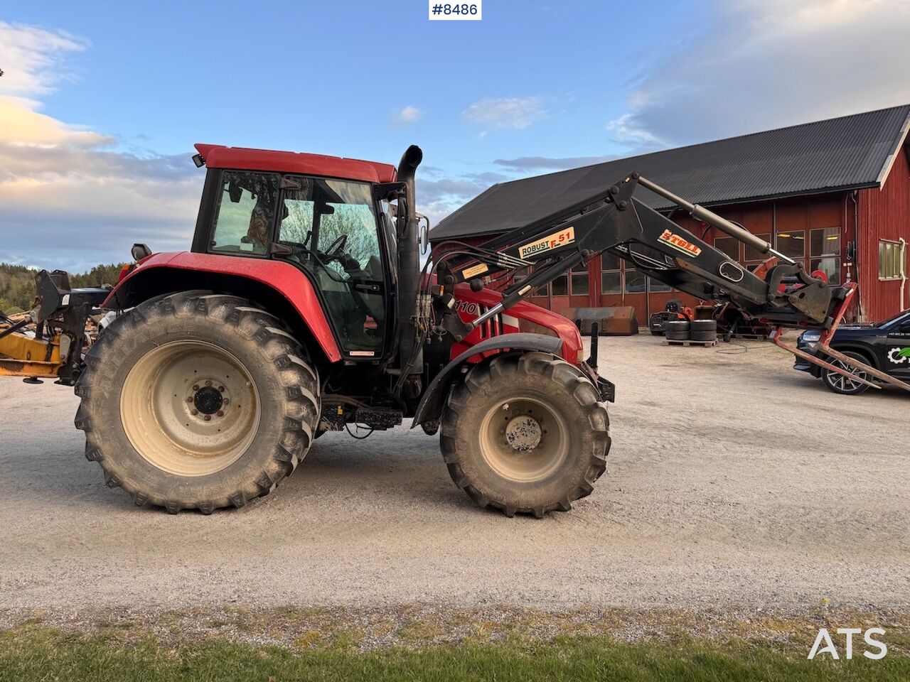 2003 Case IH CS 110 Tractor w/ front loader. - Трактор: фото 2 2003 Case IH CS 110 Tractor w/ front loader. - Трактор: фото 2