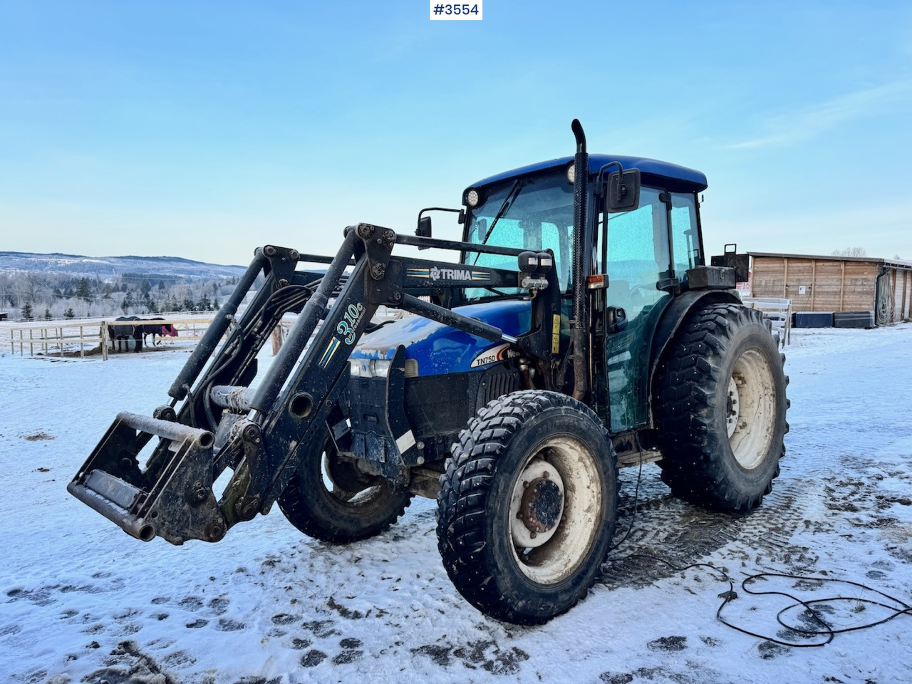 2003 New Holland TN75D 4x4 w/ Front Loader. 4000 hours! - Трактор: фото 4 2003 New Holland TN75D 4x4 w/ Front Loader. 4000 hours! - Трактор: фото 4