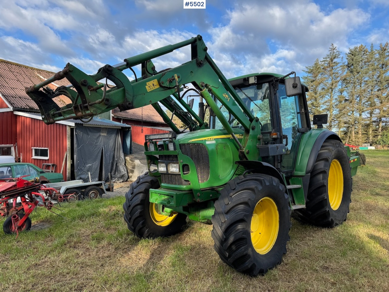 2004 John Deere 6220 w/front loader - Трактор: фото 2 2004 John Deere 6220 w/front loader - Трактор: фото 2
