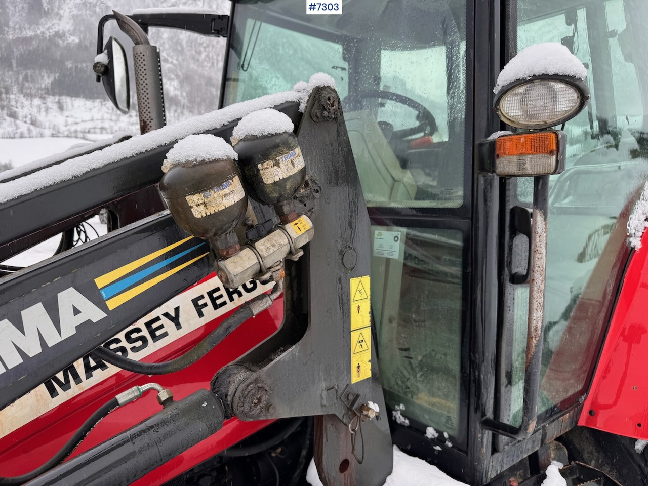 2004 Massey Ferguson 5455 with front loader. Repair object. - Трактор: фото 4 2004 Massey Ferguson 5455 with front loader. Repair object. - Трактор: фото 4