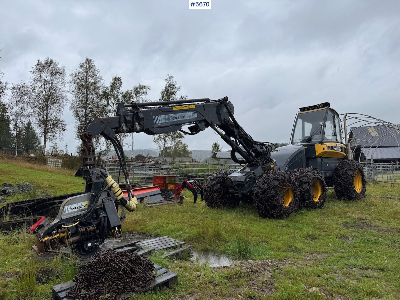 2004 Ponsse Ergo - Харвестер: фото 1 2004 Ponsse Ergo - Харвестер: фото 1