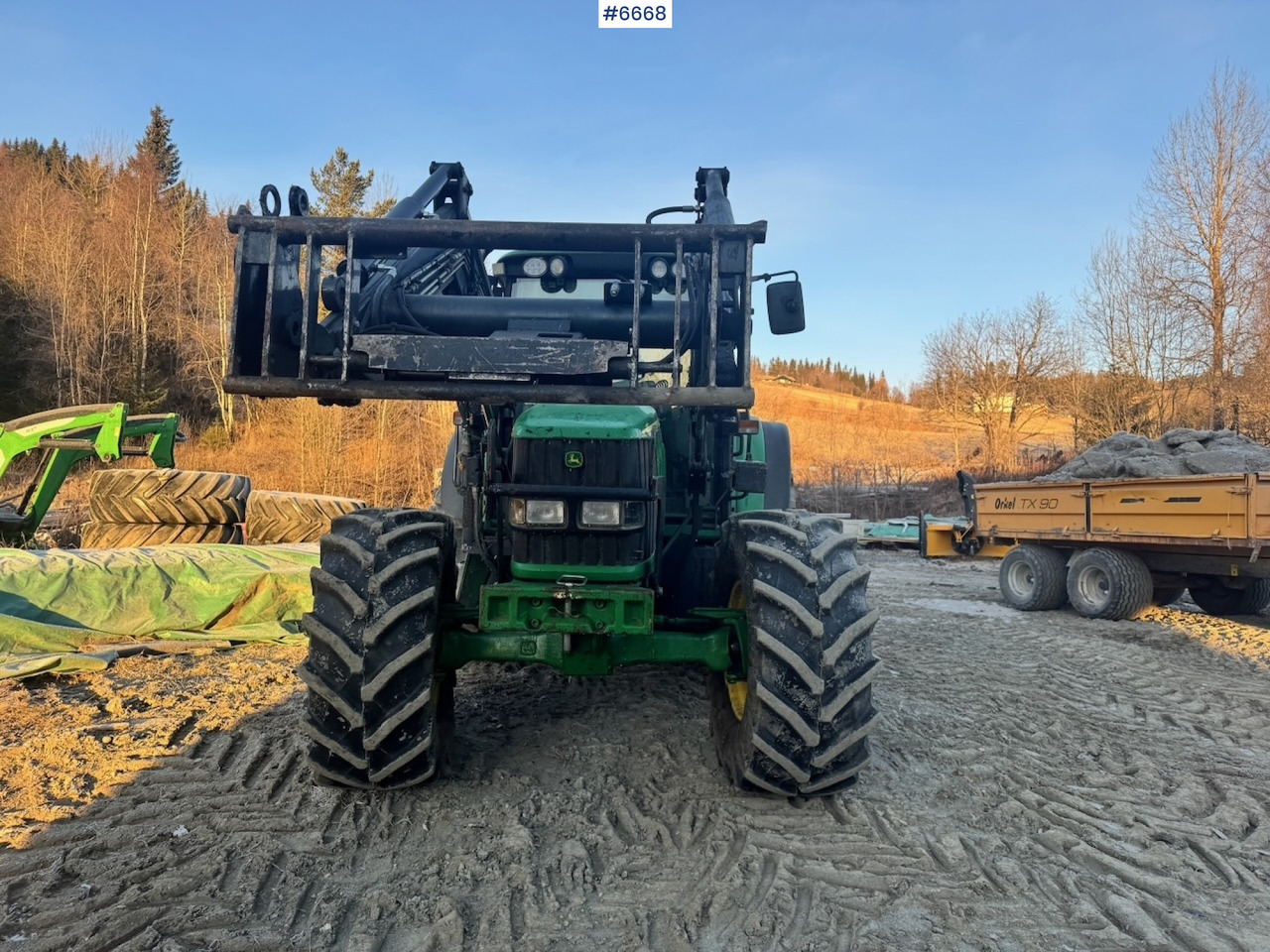 2005 John Deere 6420S w/ Front Loader. 6000 hours. - Трактор: фото 3 2005 John Deere 6420S w/ Front Loader. 6000 hours. - Трактор: фото 3