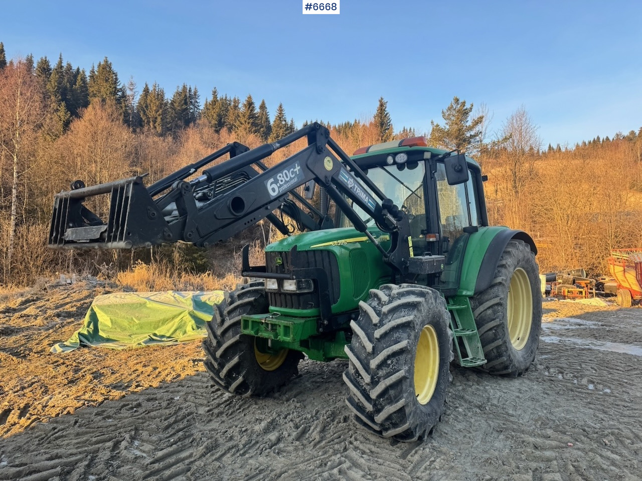 2005 John Deere 6420S w/ Front Loader. 6000 hours. - Трактор: фото 1 2005 John Deere 6420S w/ Front Loader. 6000 hours. - Трактор: фото 1
