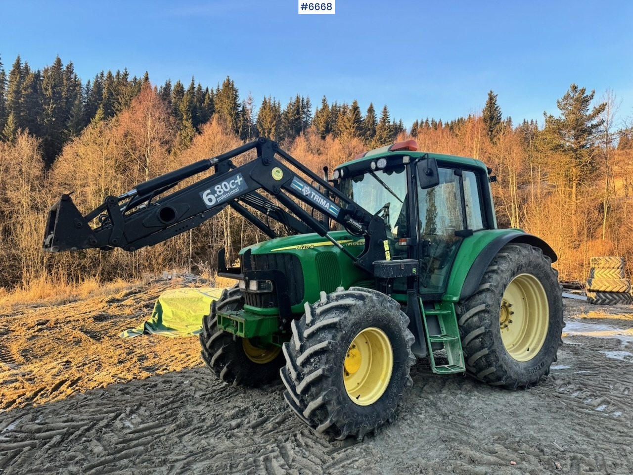 2005 John Deere 6420S w/ Front Loader. 6000 hours. - Трактор: фото 5 2005 John Deere 6420S w/ Front Loader. 6000 hours. - Трактор: фото 5