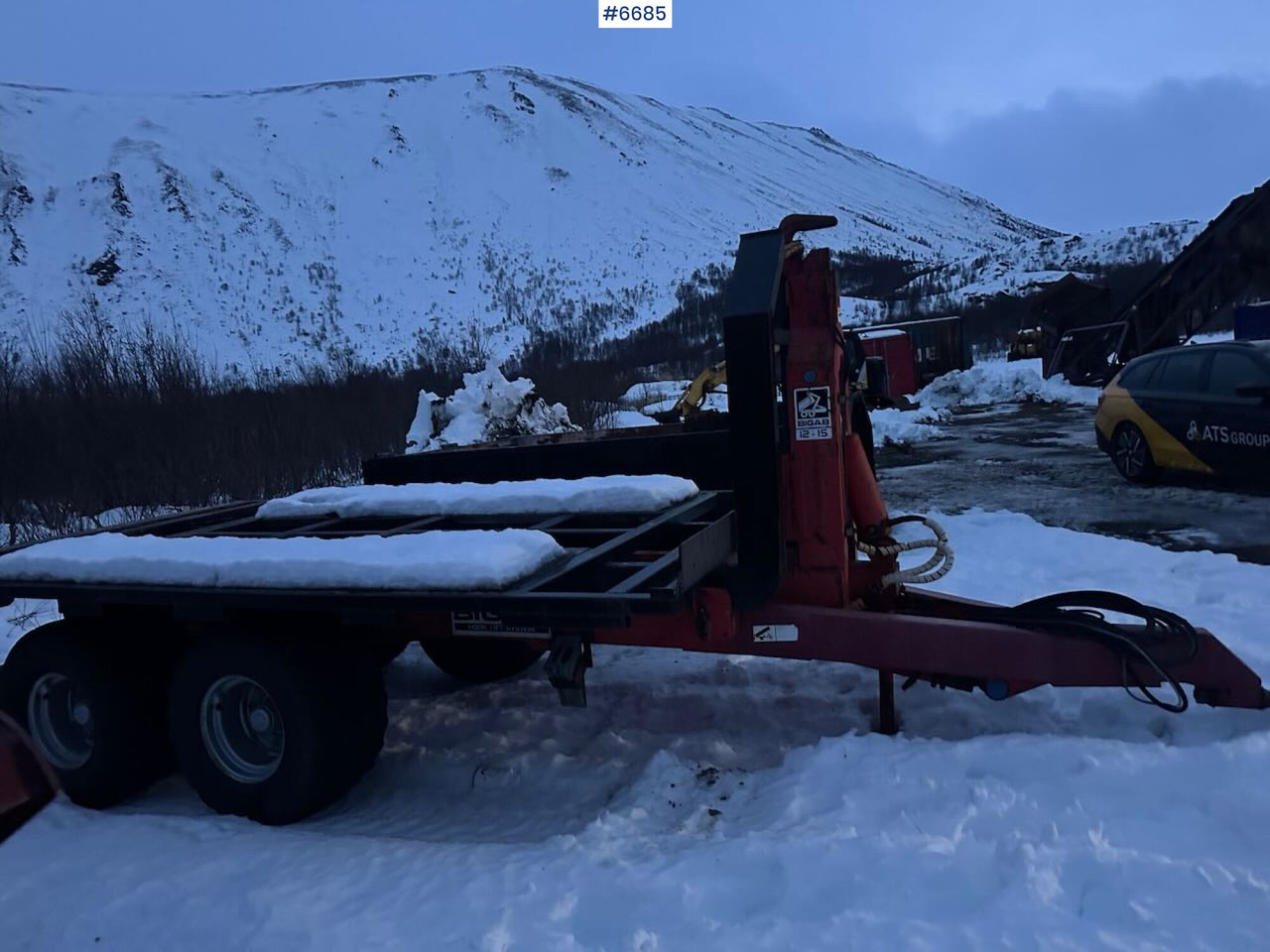 2006 BIGAB hook-lift trailer with container - Сельскохозяйственный прицеп-самосвал: фото 4 2006 BIGAB hook-lift trailer with container - Сельскохозяйственный прицеп-самосвал: фото 4