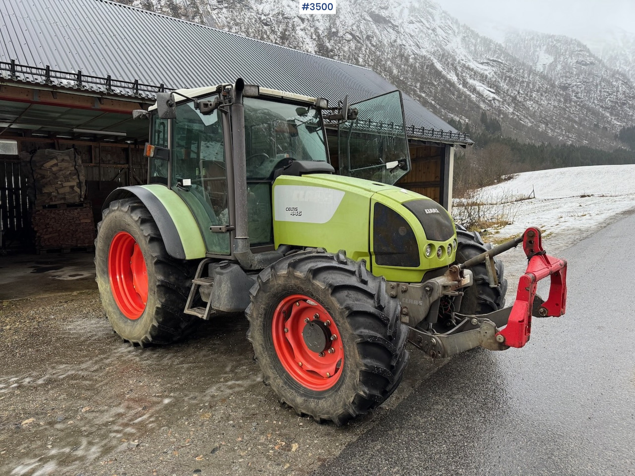 2008 Claas Celtis 446 mit Fronthydraulik - Трактор: фото 1 2008 Claas Celtis 446 mit Fronthydraulik - Трактор: фото 1