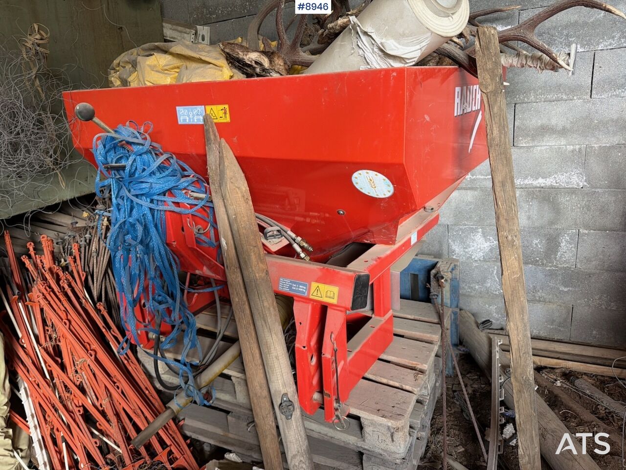 2008 Rauch MDS 85 Fertilizer spreader - Разбрасыватель удобрений: фото 1 2008 Rauch MDS 85 Fertilizer spreader - Разбрасыватель удобрений: фото 1