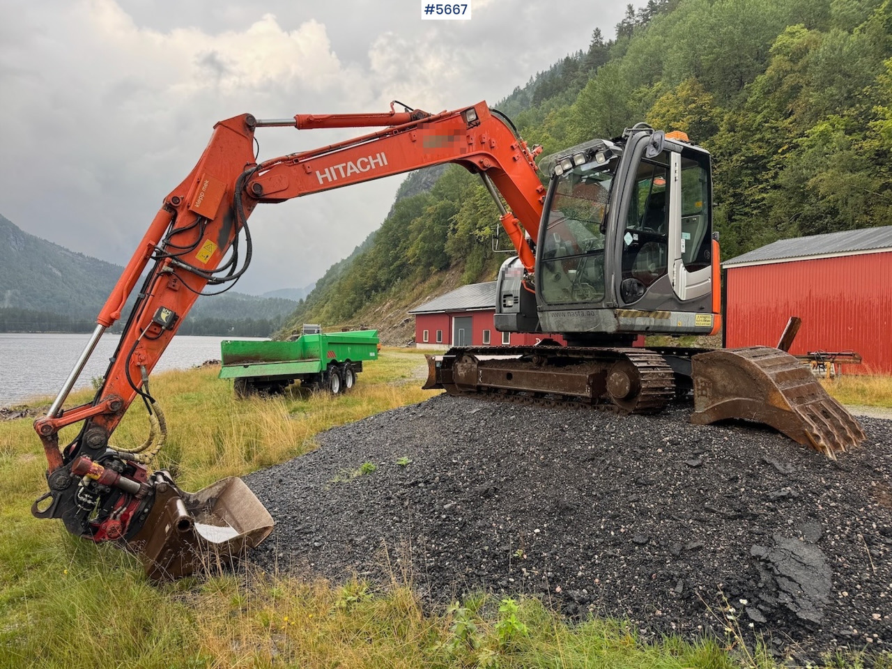 2011 Hitachi ZX 85 US-3 w/rotor tilt and buckets - Мини-экскаватор: фото 3 2011 Hitachi ZX 85 US-3 w/rotor tilt and buckets - Мини-экскаватор: фото 3