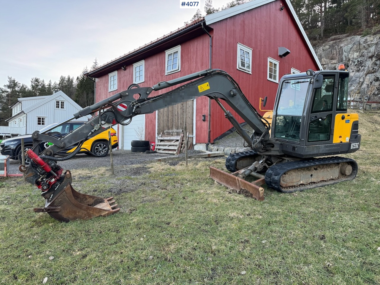 2013 Volvo EC 55 C w/rotor tilt, grapple and 3 buckets - Экскаватор: фото 1 2013 Volvo EC 55 C w/rotor tilt, grapple and 3 buckets - Экскаватор: фото 1