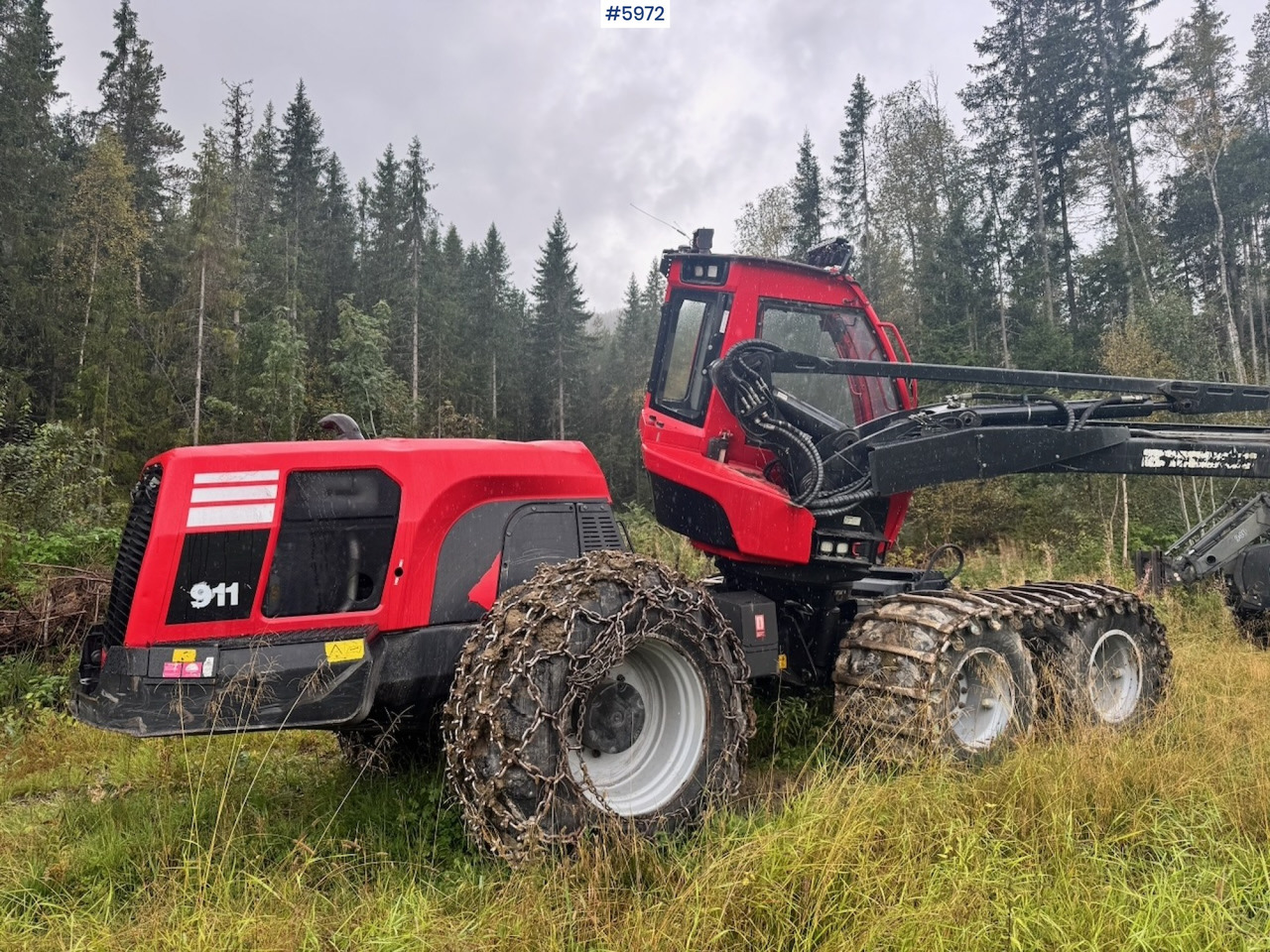 2015 Komatsu 911-6 Harvester with newer head. - Харвестер: фото 3 2015 Komatsu 911-6 Harvester with newer head. - Харвестер: фото 3