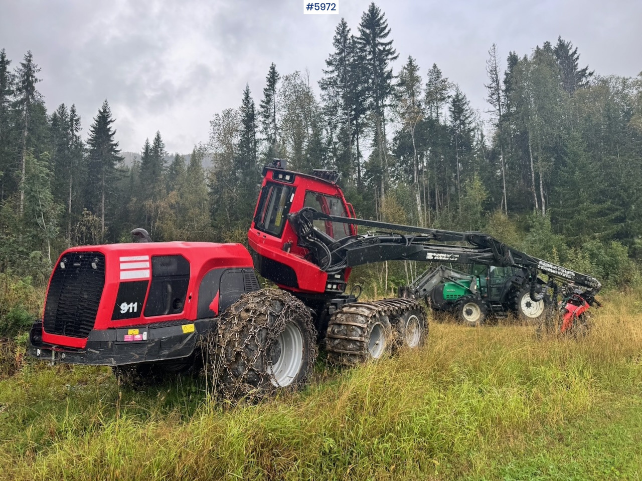 2015 Komatsu 911-6 Harvester with newer head. - Харвестер: фото 4 2015 Komatsu 911-6 Harvester with newer head. - Харвестер: фото 4