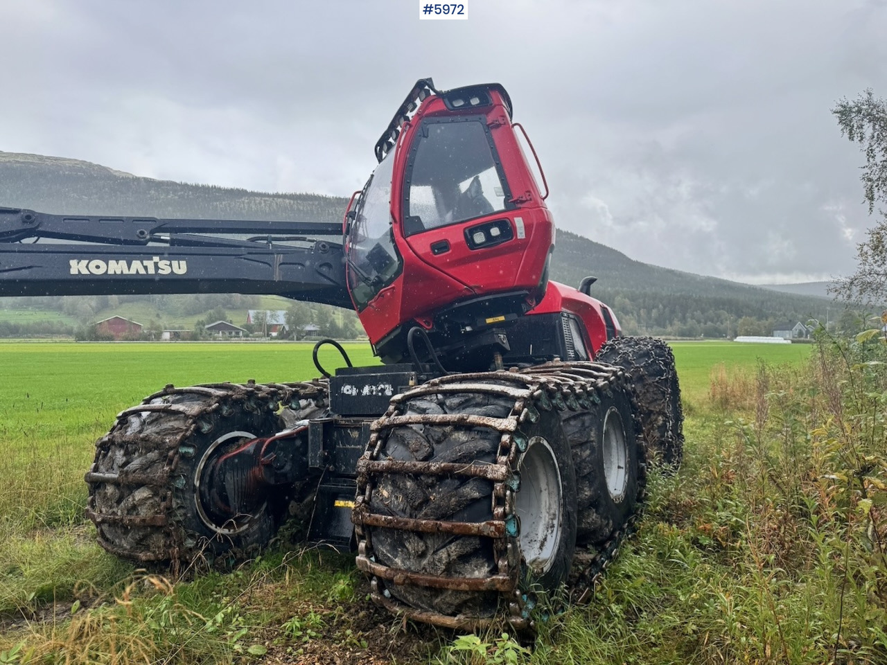 2015 Komatsu 911-6 Harvester with newer head. - Харвестер: фото 5 2015 Komatsu 911-6 Harvester with newer head. - Харвестер: фото 5