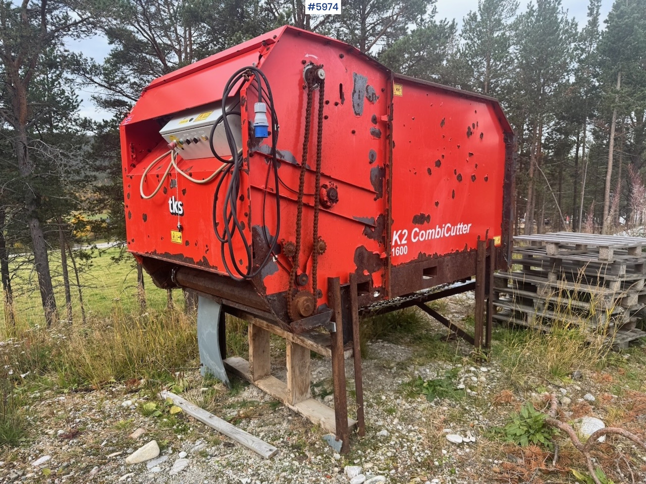 2015 TKS K2 Combi Cutter - Техника для сенозаготовки: фото 1 2015 TKS K2 Combi Cutter - Техника для сенозаготовки: фото 1