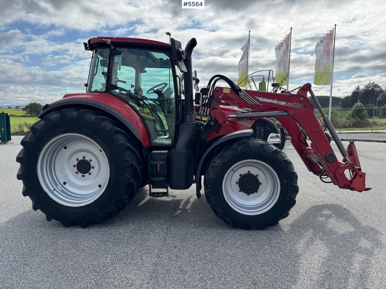 2019 Case IH Luxxum 120 m/ frontlaster. - Трактор: фото 4 2019 Case IH Luxxum 120 m/ frontlaster. - Трактор: фото 4