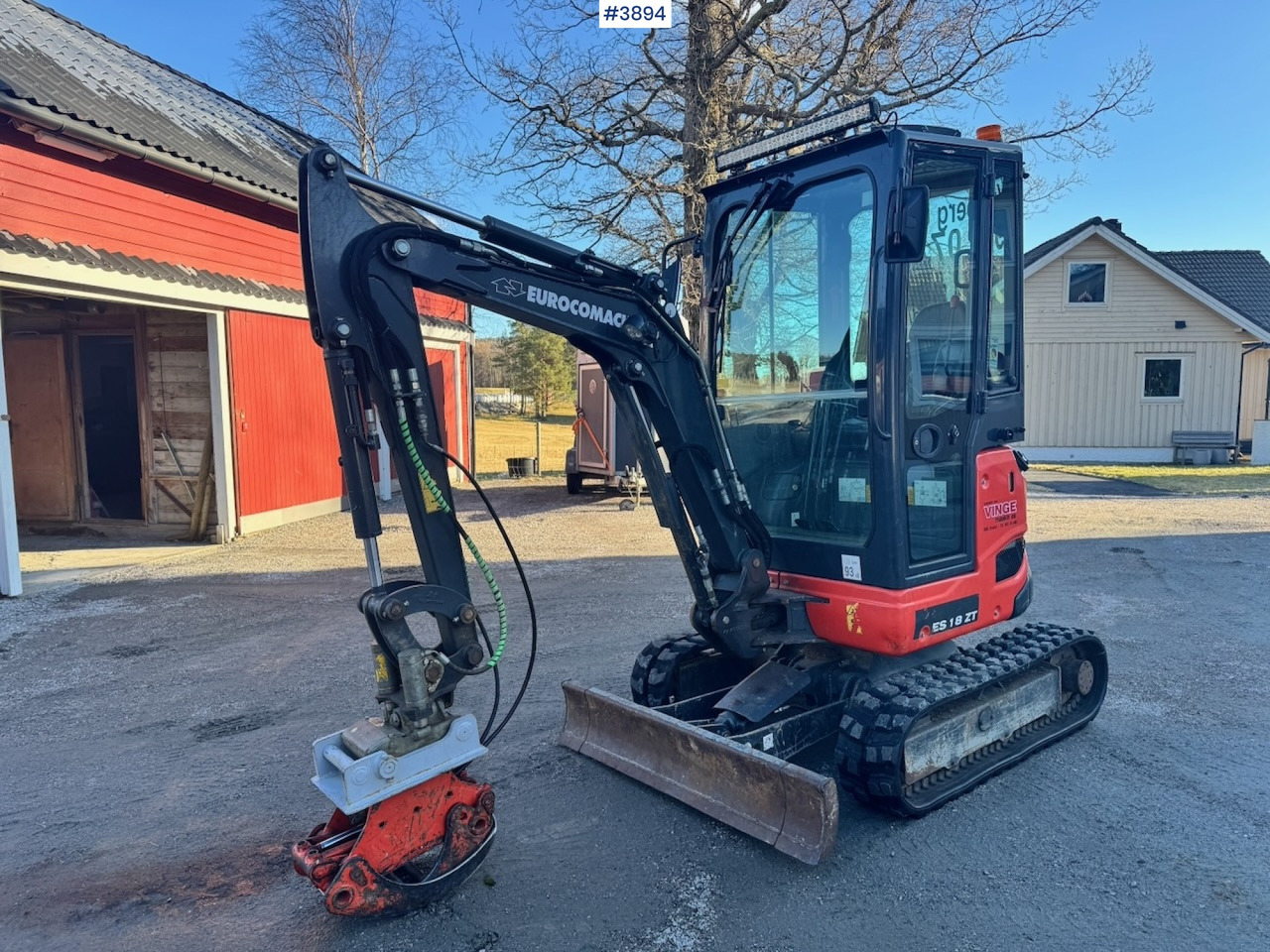 2020 Euromach ES18ZT Minigraver w/ 3 Excavator bucket - Экскаватор: фото 1 2020 Euromach ES18ZT Minigraver w/ 3 Excavator bucket - Экскаватор: фото 1