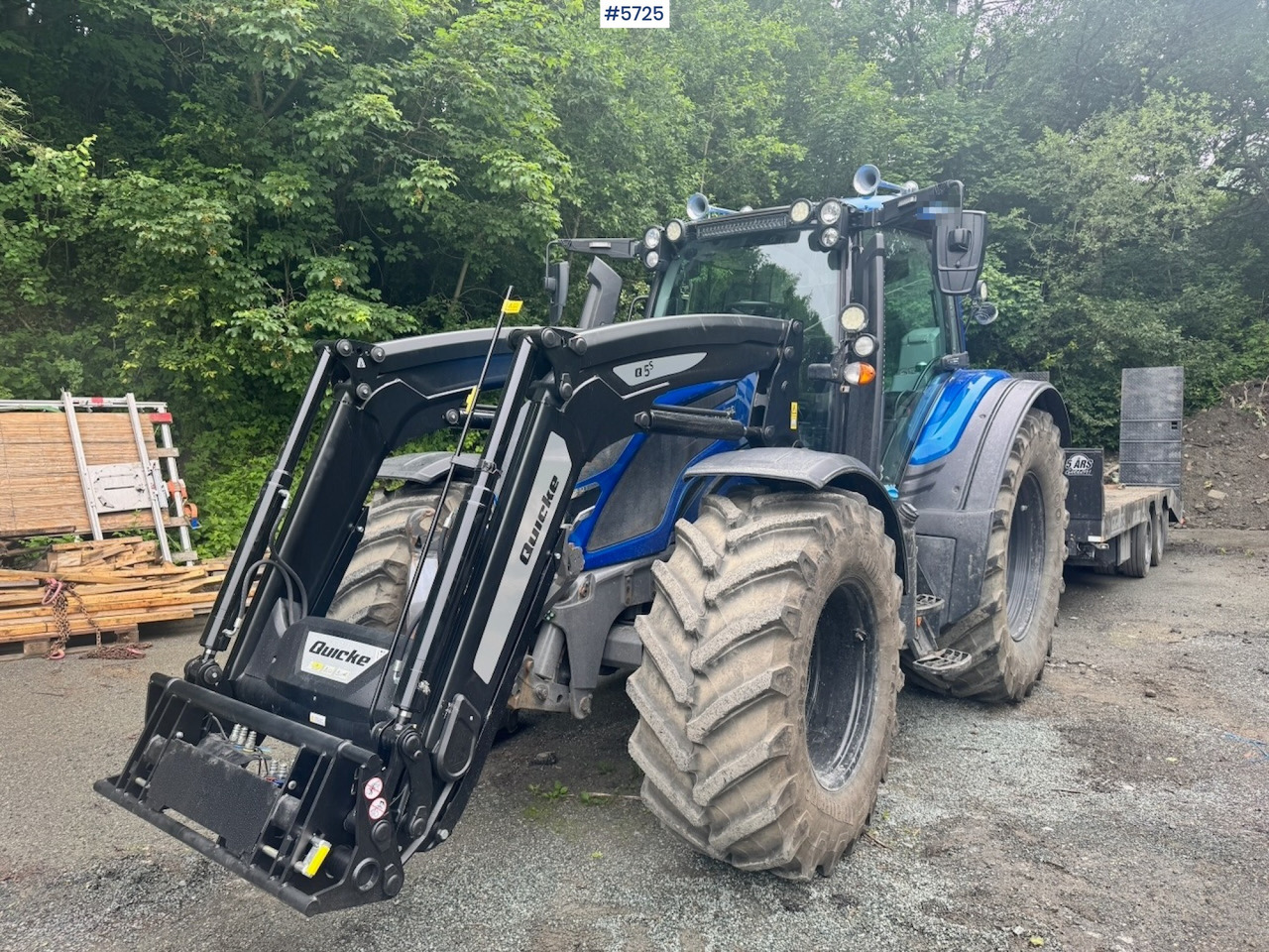 2022 Valtra N175 4x4 w/ Front loader, Hydraulics, Bucket and Pallet forks. Overhauled. - Трактор: фото 1 2022 Valtra N175 4x4 w/ Front loader, Hydraulics, Bucket and Pallet forks. Overhauled. - Трактор: фото 1