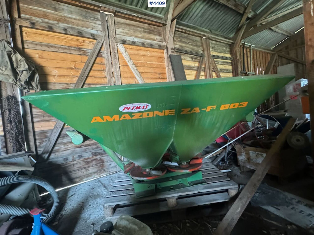 Amazone ZA-F 603 Fertilizer spreader - Разбрасыватель удобрений: фото 1 Amazone ZA-F 603 Fertilizer spreader - Разбрасыватель удобрений: фото 1