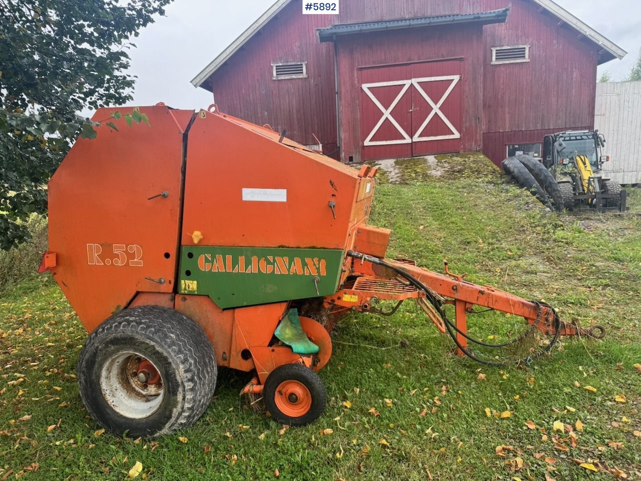 Approx. 1990 Callignani R52 Round baler - Техника для сенозаготовки: фото 1 Approx. 1990 Callignani R52 Round baler - Техника для сенозаготовки: фото 1