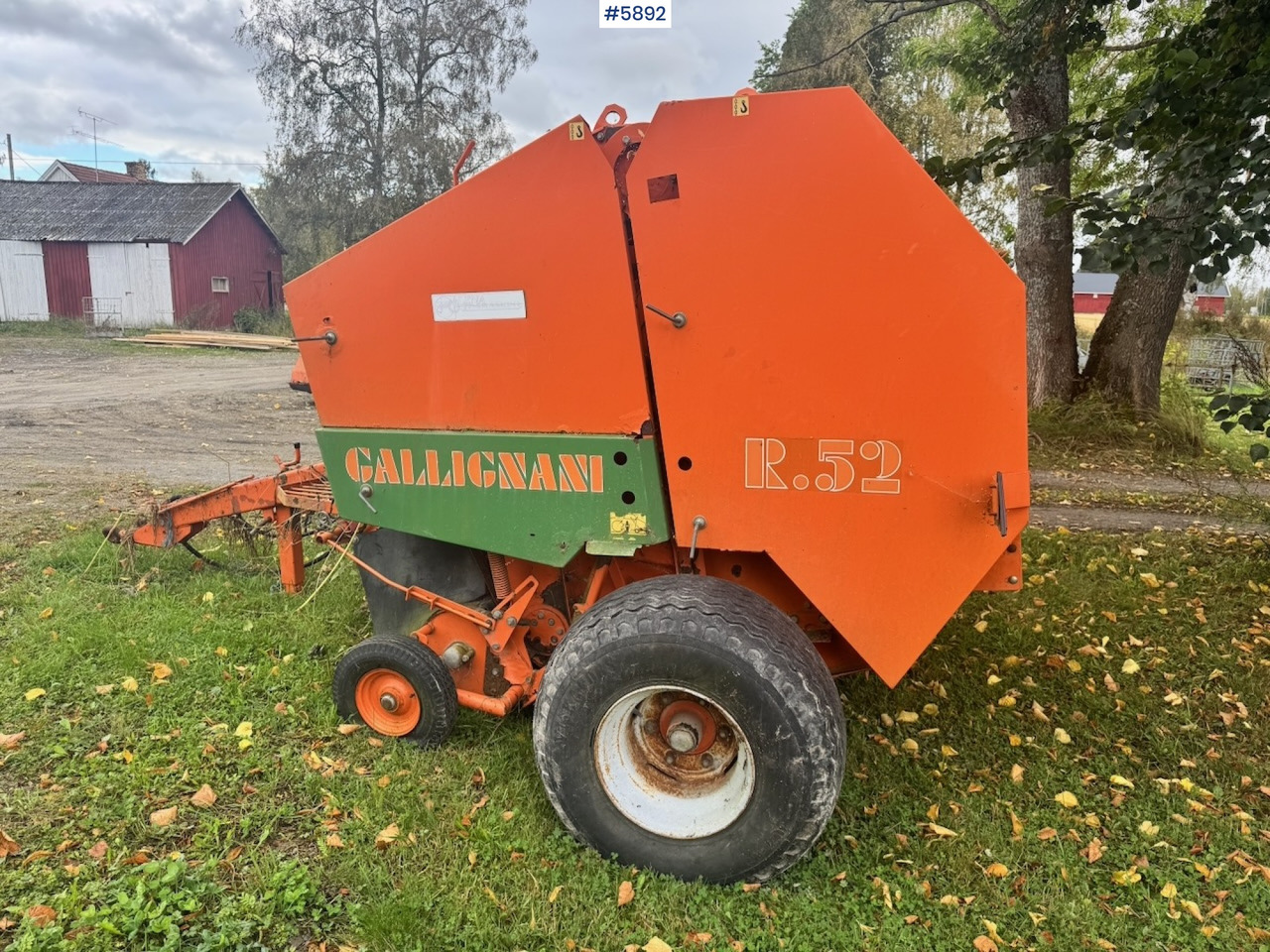 Approx. 1990 Callignani R52 Round baler - Техника для сенозаготовки: фото 2 Approx. 1990 Callignani R52 Round baler - Техника для сенозаготовки: фото 2