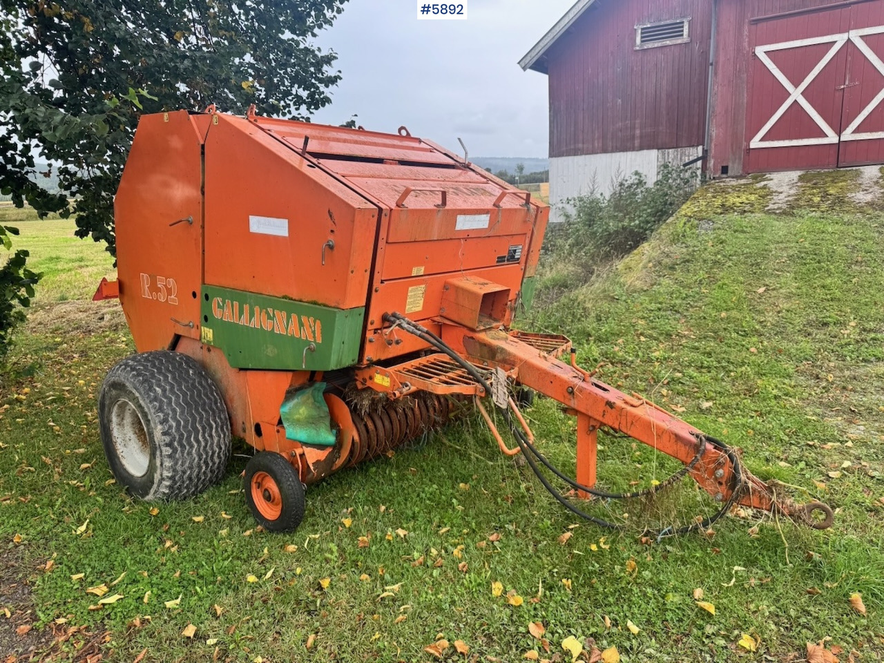 Approx. 1990 Callignani R52 Round baler - Техника для сенозаготовки: фото 5 Approx. 1990 Callignani R52 Round baler - Техника для сенозаготовки: фото 5