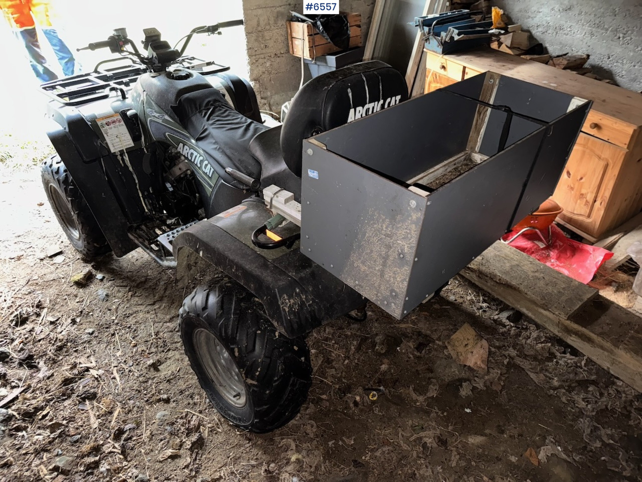 Квадроцикл Arctic Cat 500 4x4 Automatic. Light rep. object.: фото 6