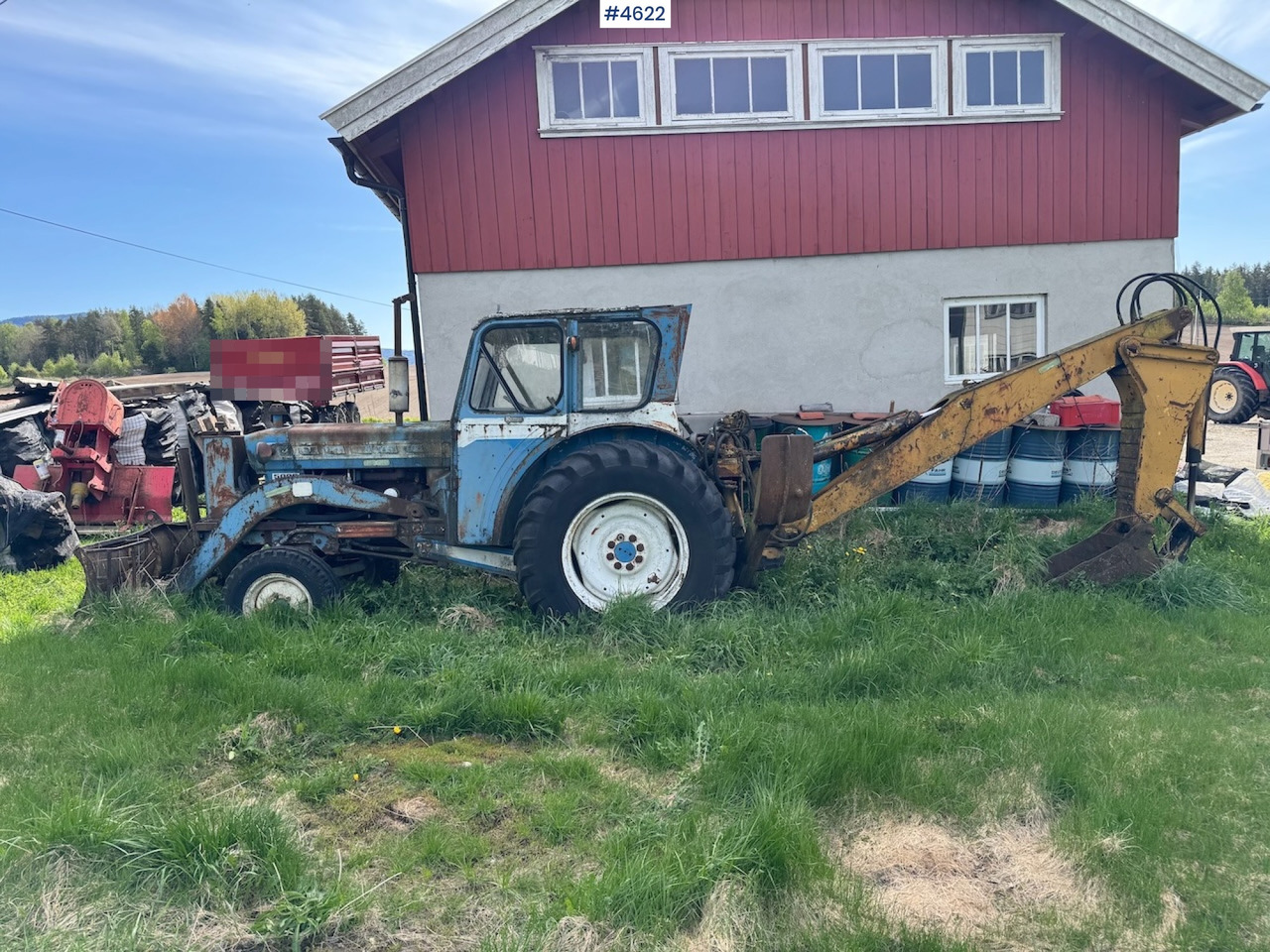 Ford 5000 Backhoe Loader. - Трактор: фото 2 Ford 5000 Backhoe Loader. - Трактор: фото 2