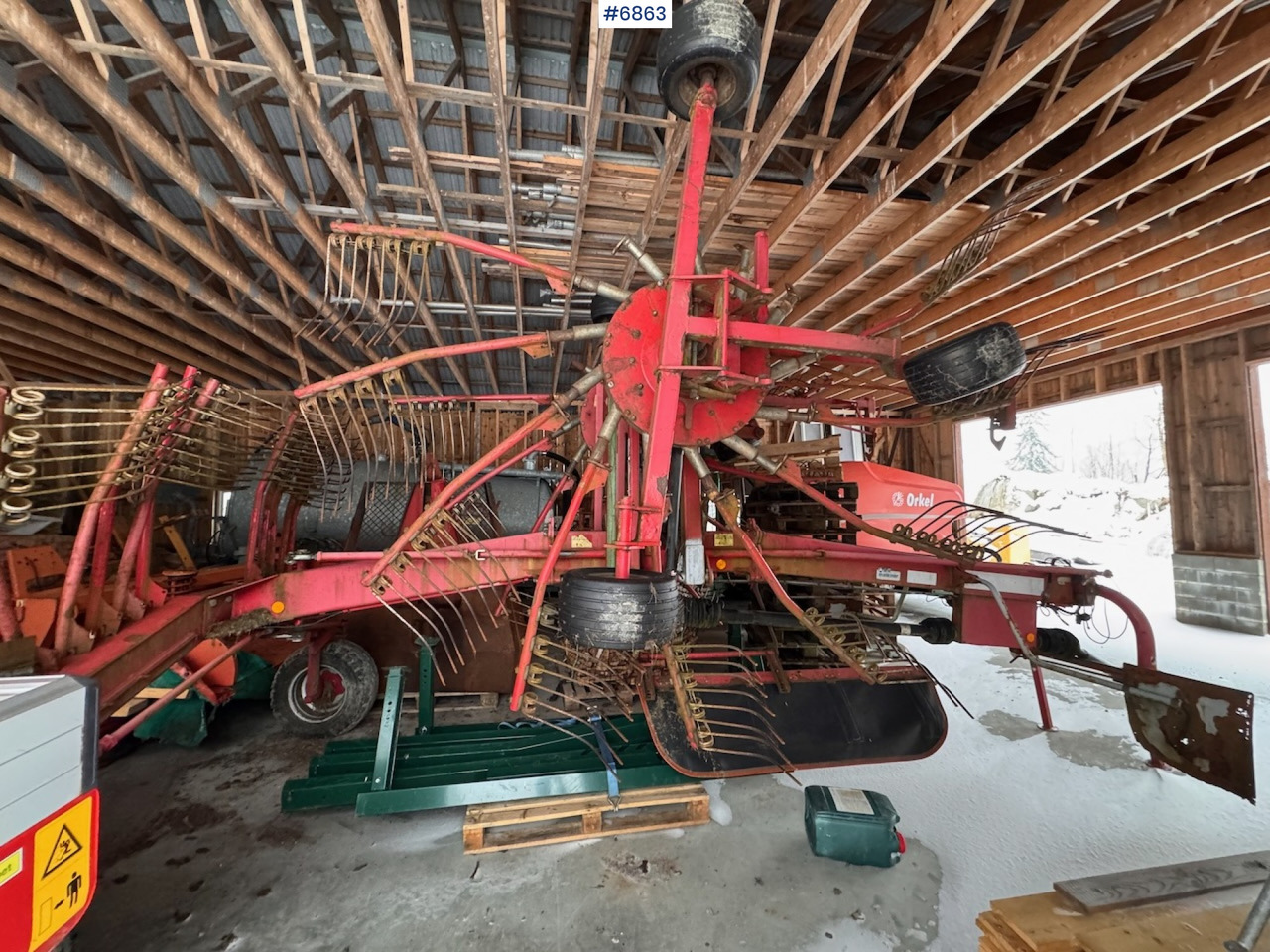 JF STOLL M800 Pro Collector Rake. - Техника для сенозаготовки: фото 2 JF STOLL M800 Pro Collector Rake. - Техника для сенозаготовки: фото 2