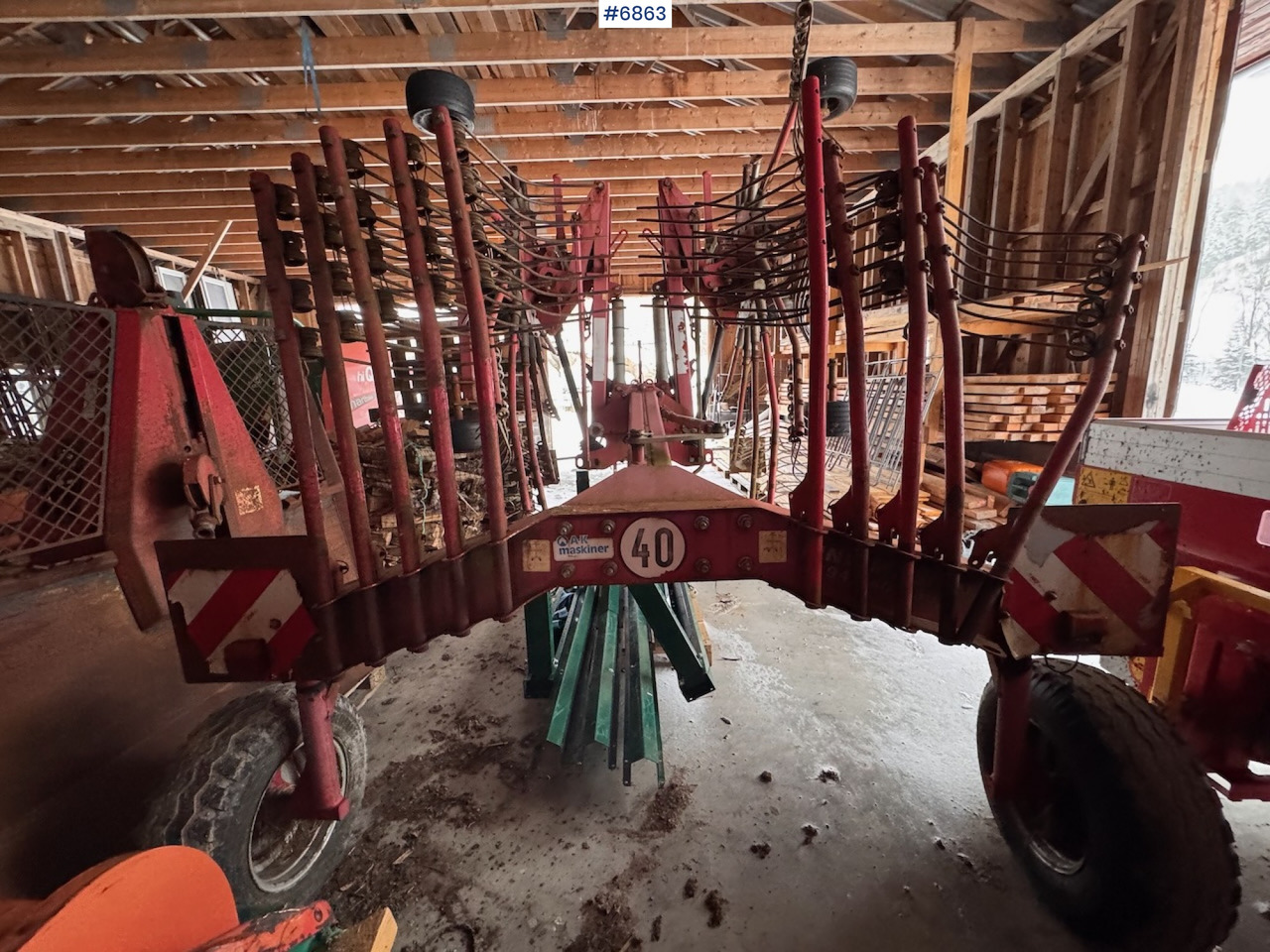 JF STOLL M800 Pro Collector Rake. - Техника для сенозаготовки: фото 5 JF STOLL M800 Pro Collector Rake. - Техника для сенозаготовки: фото 5