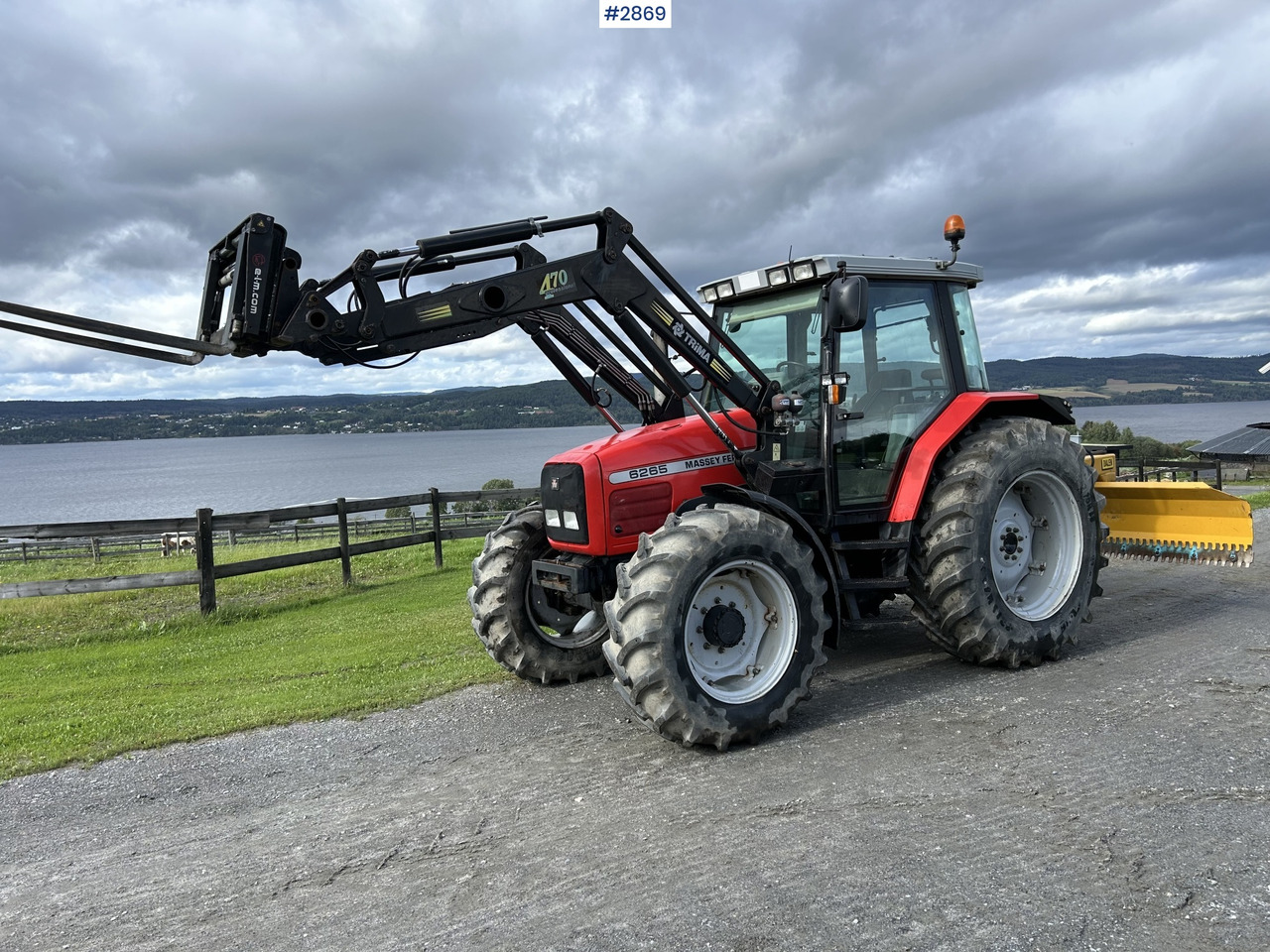 Massey Ferguson 6265 w/ trima 420 front loader - Трактор: фото 2 Massey Ferguson 6265 w/ trima 420 front loader - Трактор: фото 2