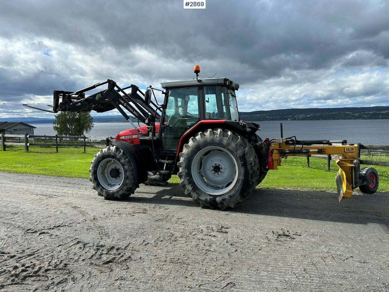 Massey Ferguson 6265 w/ trima 420 front loader - Трактор: фото 4 Massey Ferguson 6265 w/ trima 420 front loader - Трактор: фото 4