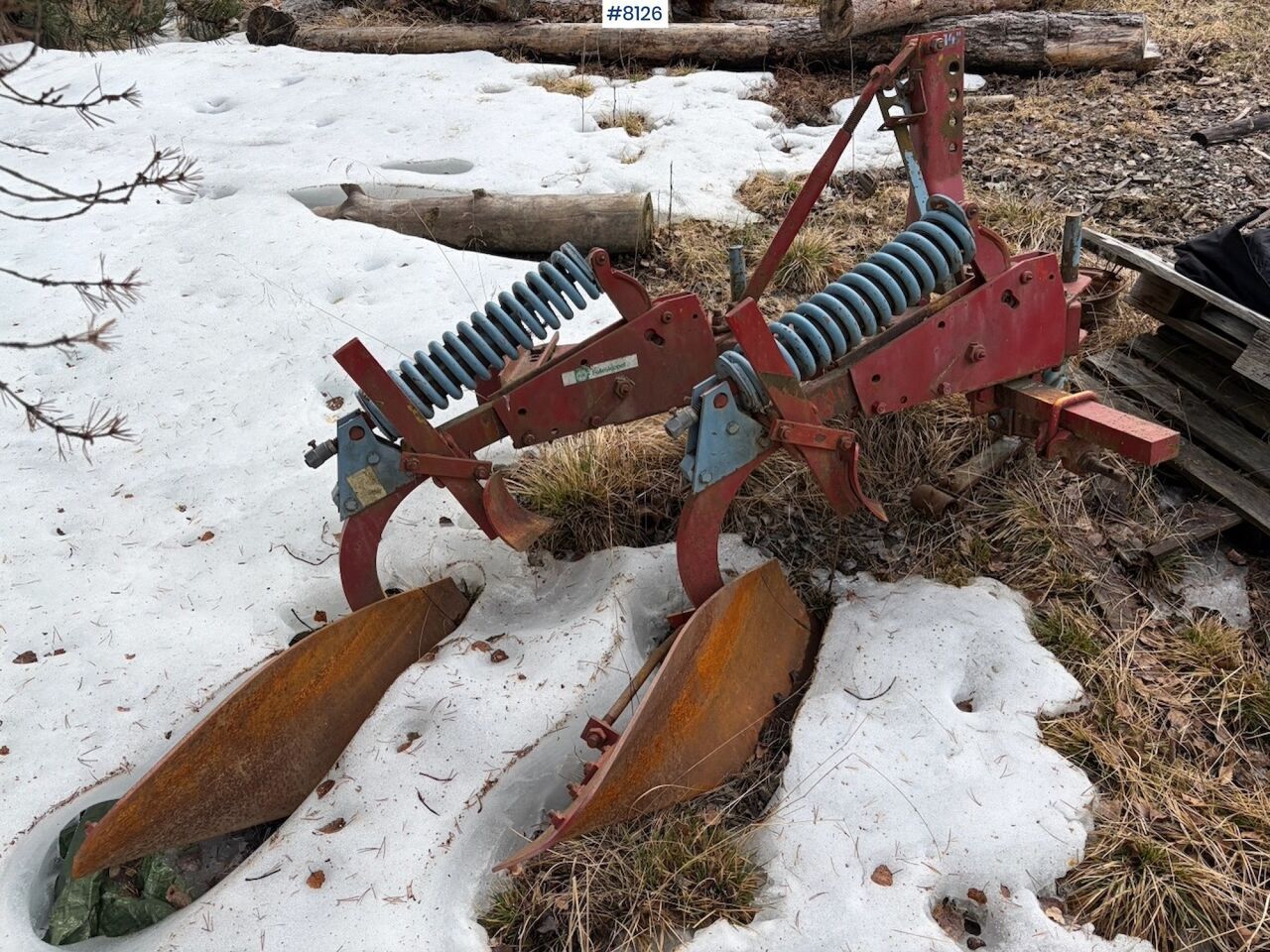 Reversible plough with spring release 2-blade - Техника для обработки почвы: фото 3 Reversible plough with spring release 2-blade - Техника для обработки почвы: фото 3