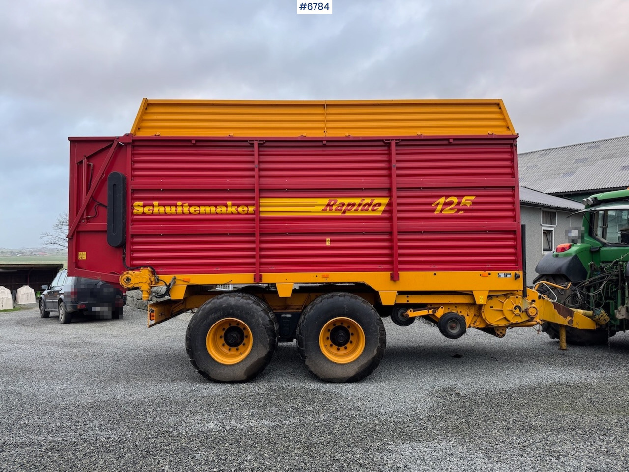 Техника для сенозаготовки Schuitemaker Rapide 125 Loading trolley.: фото 7