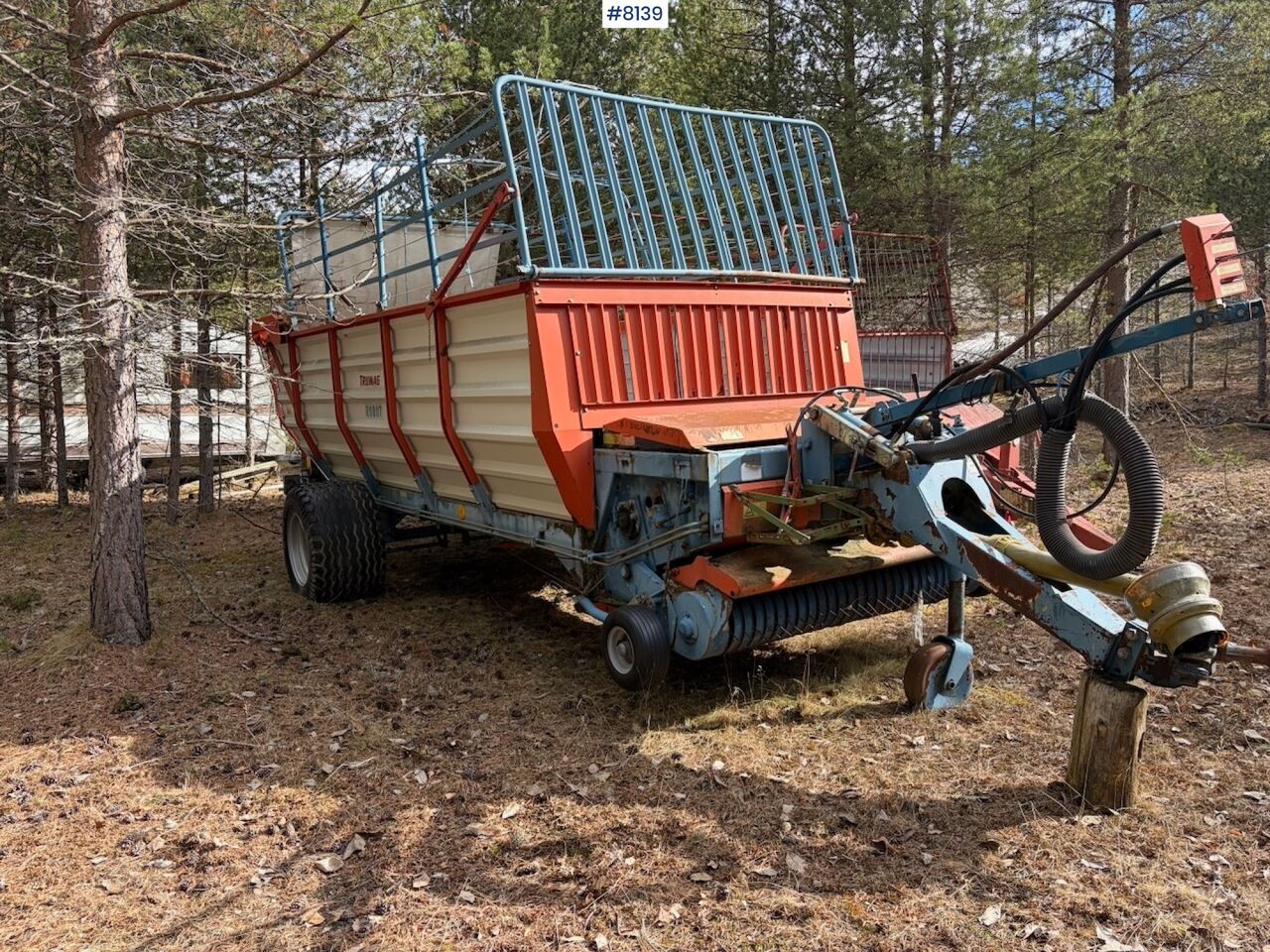 Self-loading trolley Trumag Robot R02Z 1996 - Самозагружающийся прицеп: фото 3 Self-loading trolley Trumag Robot R02Z 1996 - Самозагружающийся прицеп: фото 3